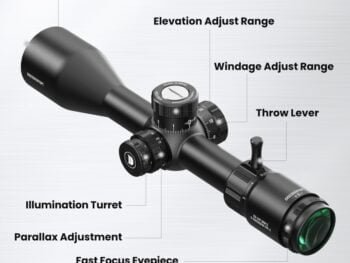 DISCOVERYOPT EDGENII 3-15X50SFIR FFP-Z Rifle Scope