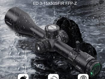 DISCOVERYOPT EDGENII 3-15X50SFIR FFP-Z Rifle Scope