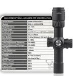 DISCOVERYOPT HD 2-12X24SFIR FFP Rifle Scope