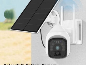BS9 Wifi Outdoor Solar Security Camera