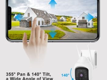 BS9 Wifi Outdoor Solar Security Camera