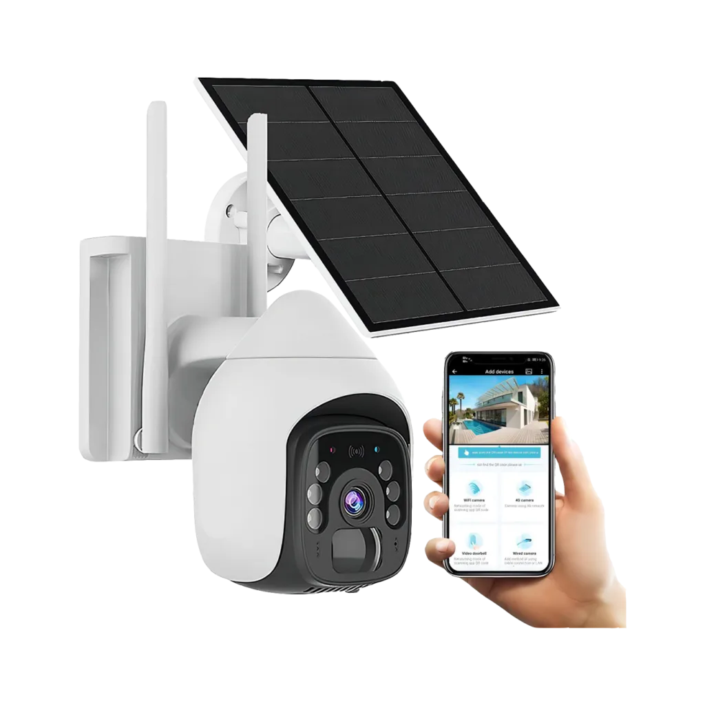 BS9 WiFi Outdoor Solar Security Camera