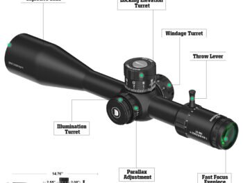 DISCOVERYOPT ED-PRS GENII 4-20X52SFIR FFP MRAD Rifle Scope