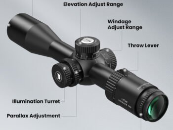 DISCOVERYOPT LHD-NV 3-12X42SFIR-SFP Rifle Scope