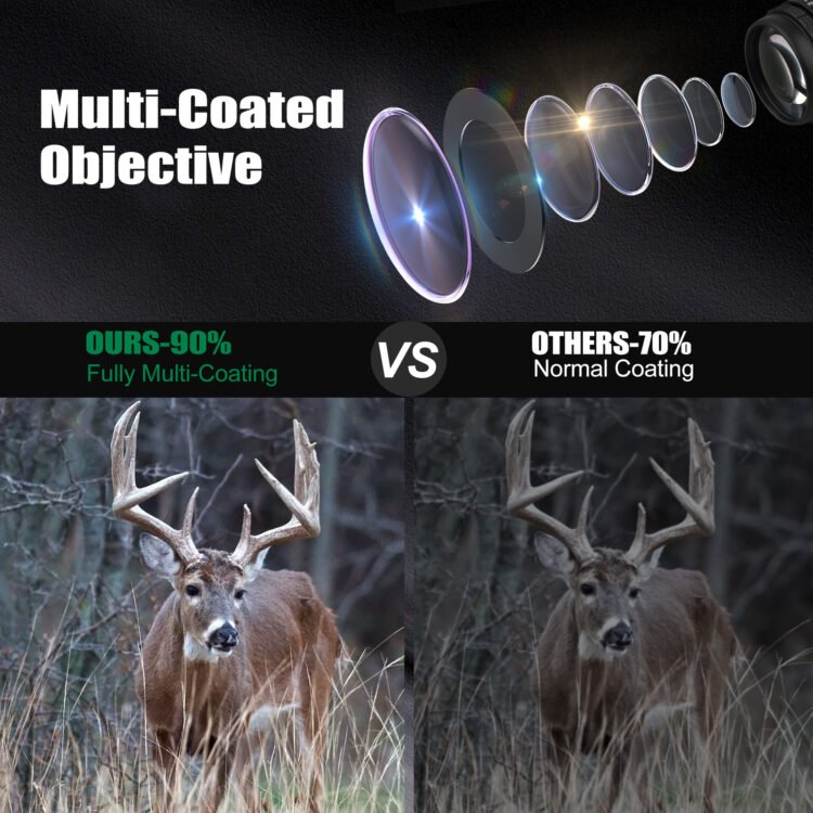 DISCOVERYOPT LHD-NV 3-12X42SFIR-SFP Rifle Scope