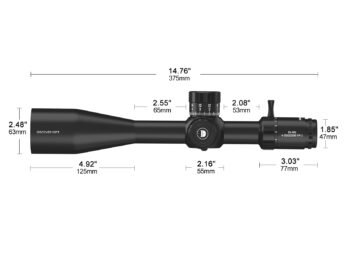 DISCOVERYOPT ED-PRS GENII 4-20X52SFIR FFP MRAD Rifle Scope