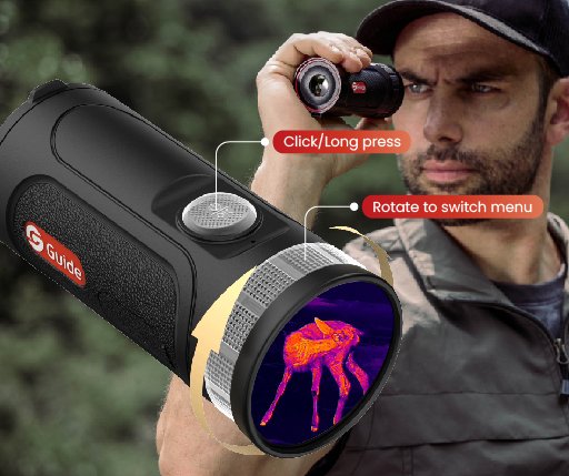 Guide TE211M Handheld Mini Thermal Imaging Monocular
