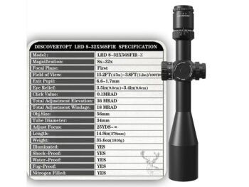 DiscoveryOPT LHD 8-32X56SFIR FFP