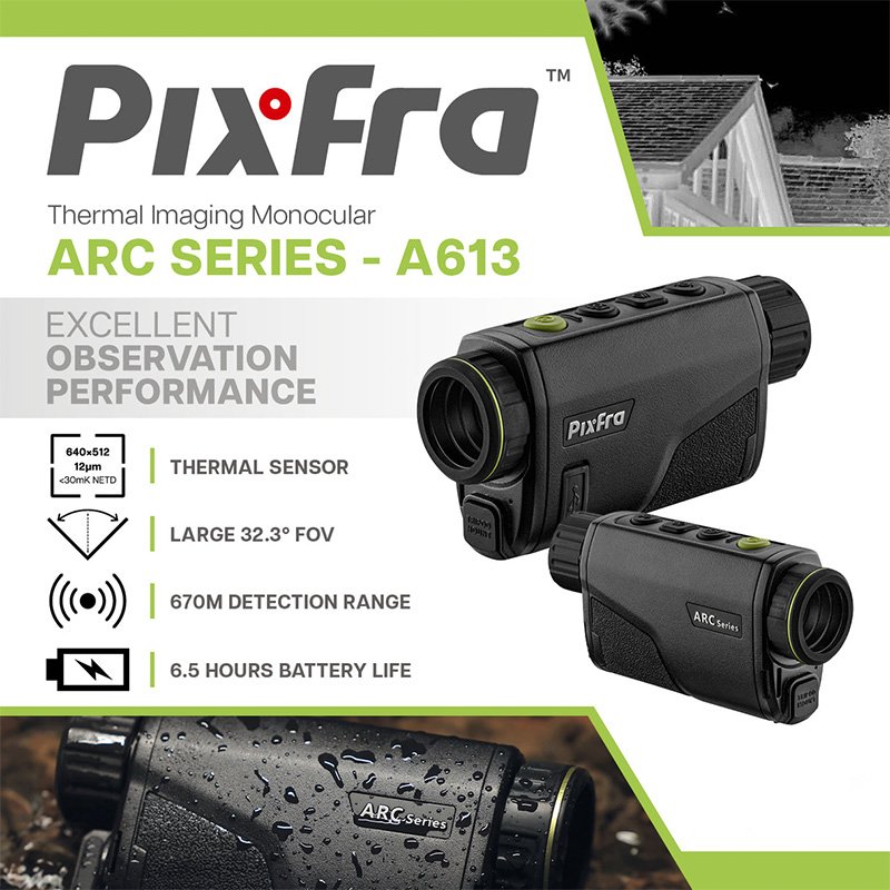 Pixfra ARC A613 30MK THERMAL IMAGING MONOCULAR-6 Pixfra ARC A613 30MK THERMAL IMAGING MONOCULAR
