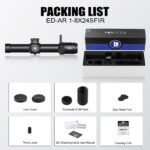 DiscoveryOPT ED-AR 1-8X24SFIR FFP-MRAD