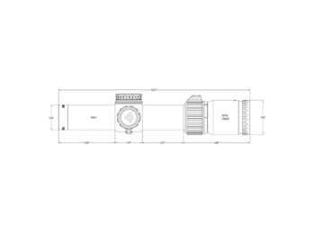 Arken EP-8 1-8x28 LPVO FFP Illuminated Reticle