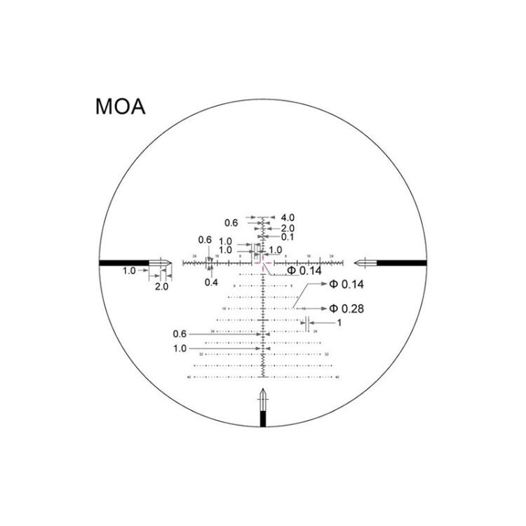 Arken SH-4J 6-24X50 FFP Illuminated Reticle