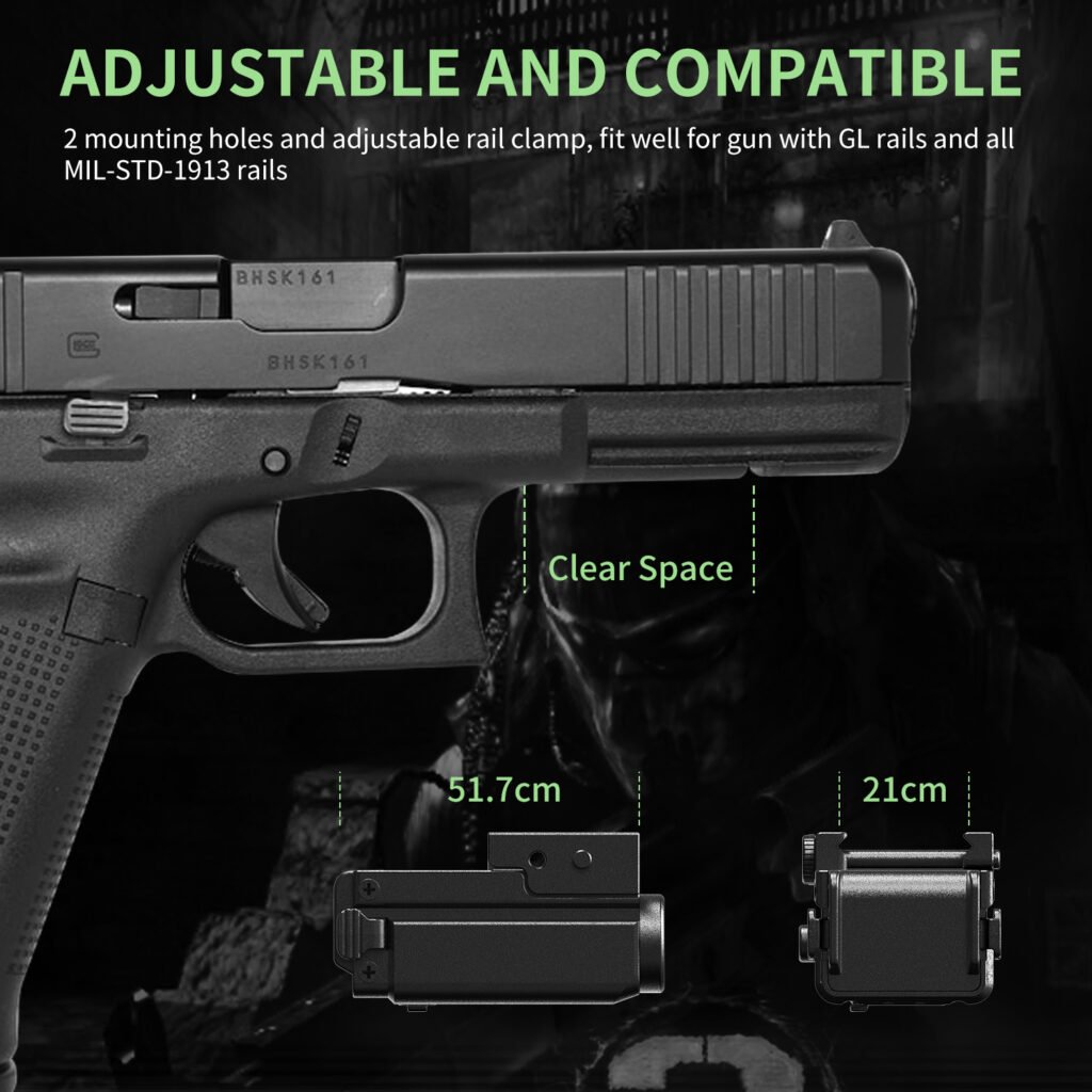 Skywoods PL300G Pistol Light With Laser
