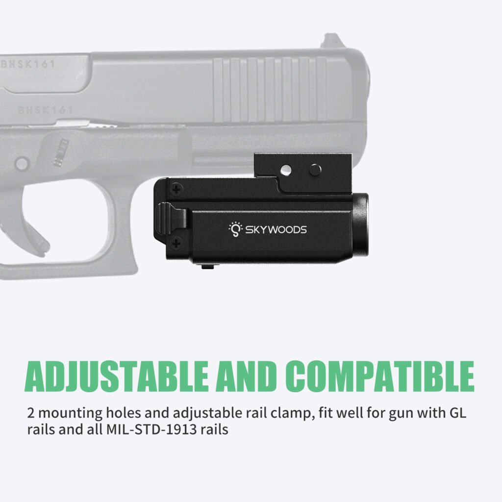 Skywoods PL300G Pistol Light With Laser