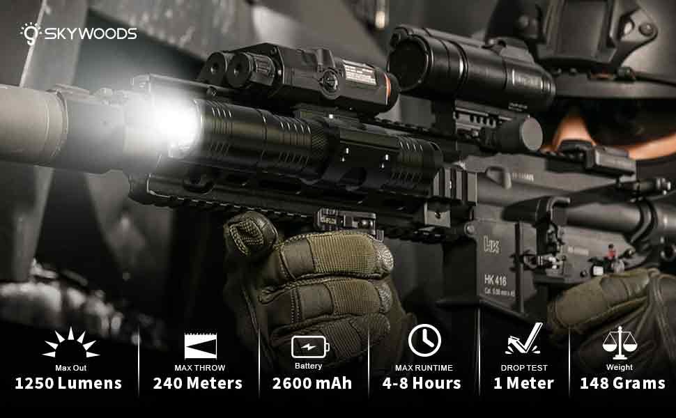 Skywoods RL1200 Refile Light With Mount