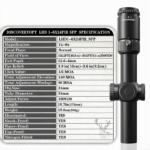 DiscoveryOPT LHD 1-6X24SFIR SFP-MOA Diameter34MM Fiber Reticle Scopes