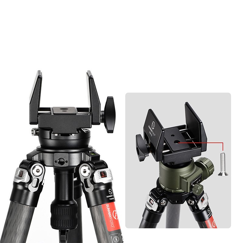 SUNWAYFOTO SM-76 Saddle Mount Rifle Adapter-5 SUNWAYFOTO SM-76 Saddle Mount Rifle Adapter