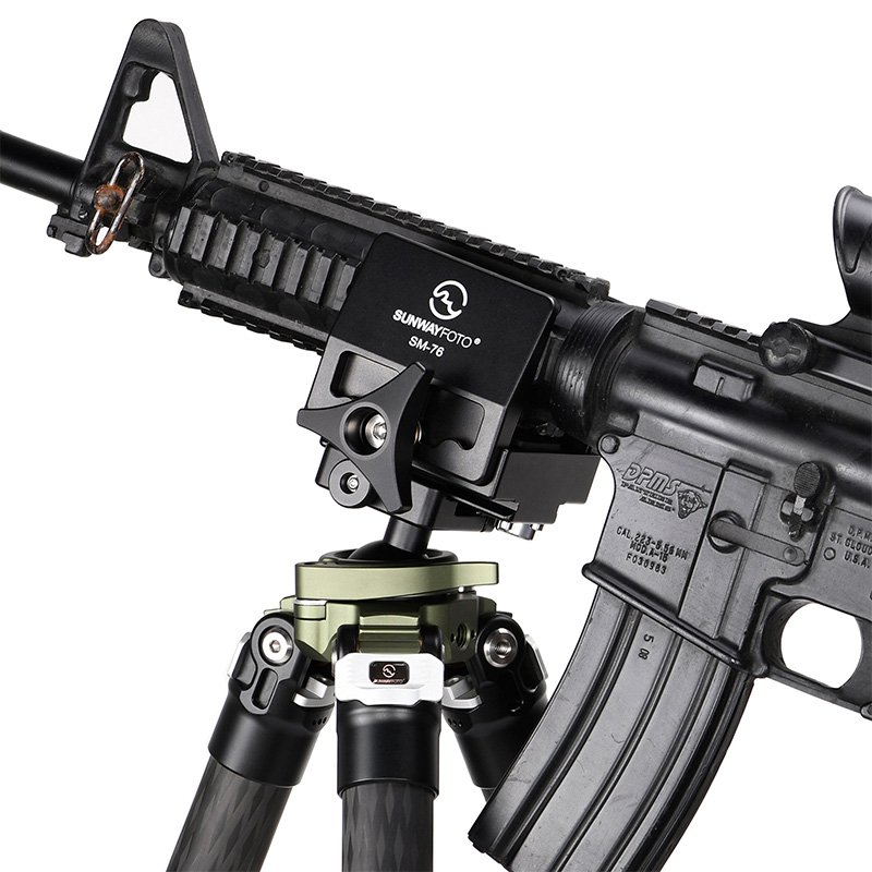 SUNWAYFOTO SM-76 Saddle Mount Rifle Adapter-7 SUNWAYFOTO SM-76 Saddle Mount Rifle Adapter