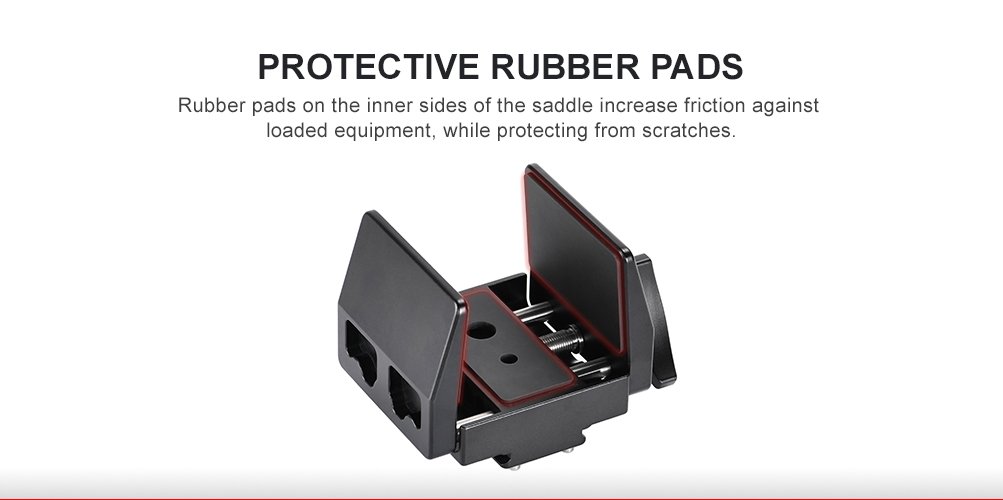 SUNWAYFOTO SM Series Saddle Mount Rifle Adapter-SM-76
