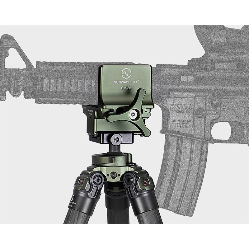 SUNWAYFOTO SM Series Saddle Mount Rifle Adapter-SM-86-10 SUNWAYFOTO SM Series Saddle Mount Rifle Adapter-SM-86
