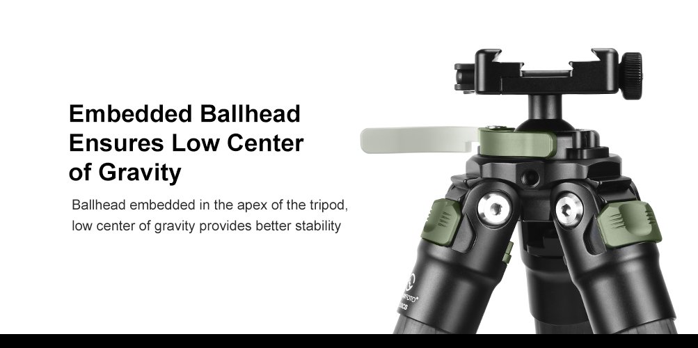 SUNWAYFOTO T2830CS Carbon Fiber Tripod
