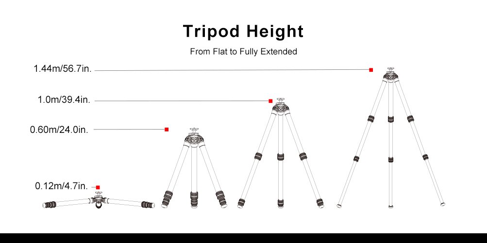 SUNWAYFOTO T2830CS Carbon Fiber Tripod