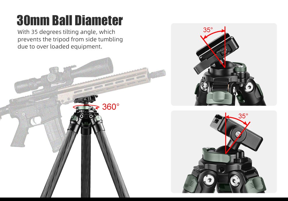 SUNWAYFOTO T2830CSL-D Carbon Fiber Tripod