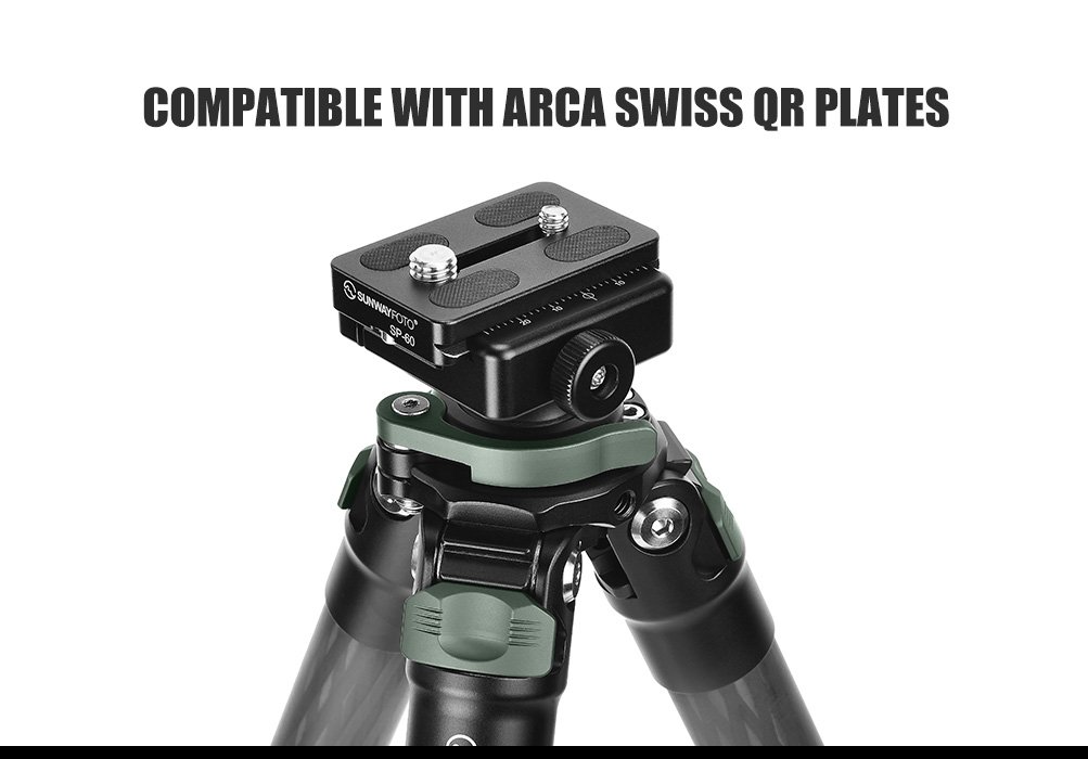 SUNWAYFOTO T2830CSL-D Carbon Fiber Tripod