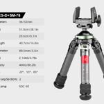 SUNWAYFOTO T3620CS-D Tripod Carbon Fiber