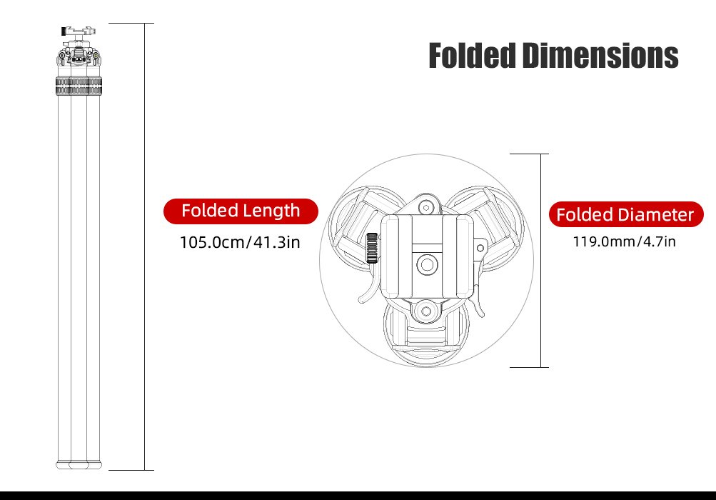 SUNWAYFOTO T3620CSLI-D Carbon Fiber Tripod