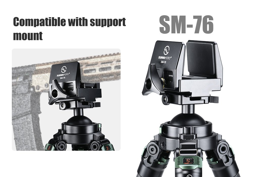 SUNWAYFOTO T3640CS-D Tripod Carbon Fiber