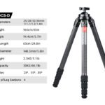 SUNWAYFOTO T3640CS-D Tripod Carbon Fiber