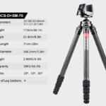 SUNWAYFOTO T3640CS-D Tripod Carbon Fiber