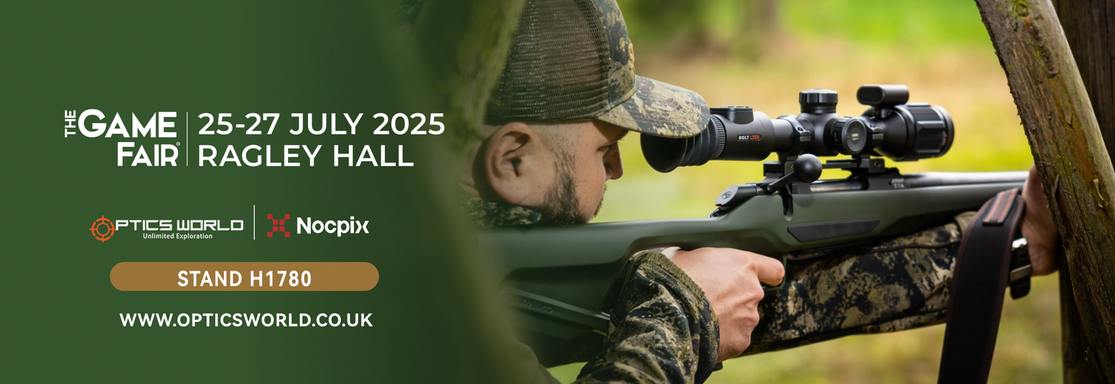 2025 GAME FAIR Optics World UK Nocpix