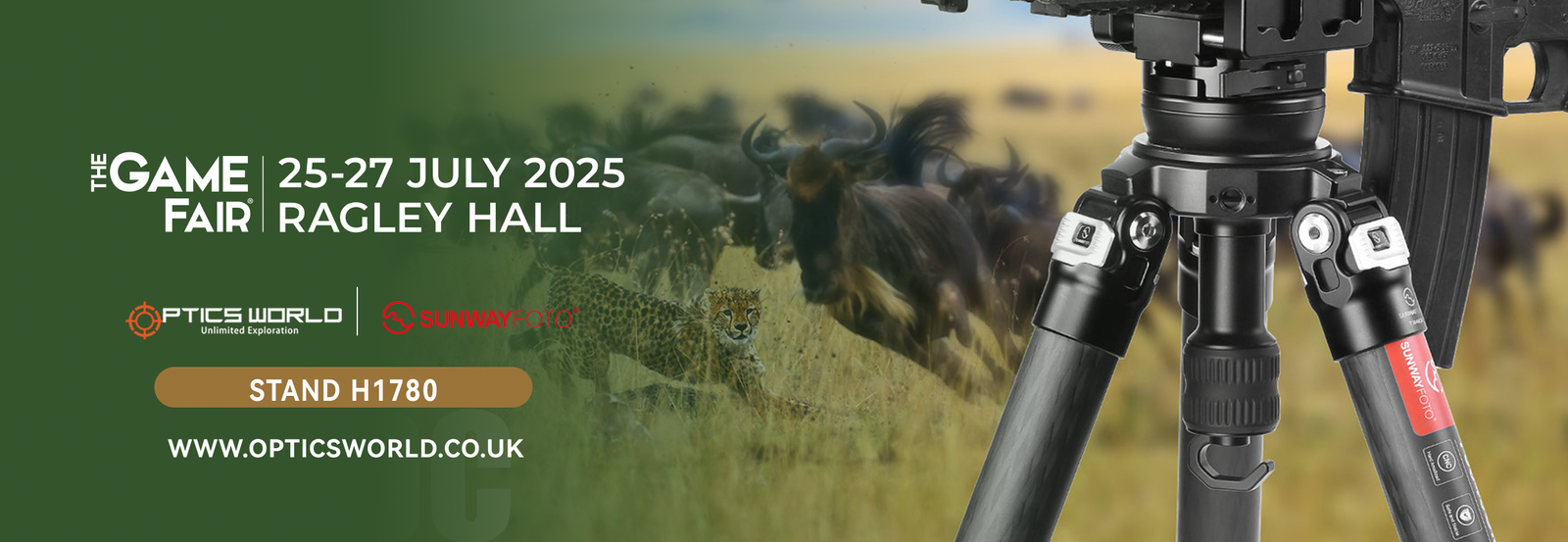 2025 GAME FAIR Optics World UK SUNWAYFOTO