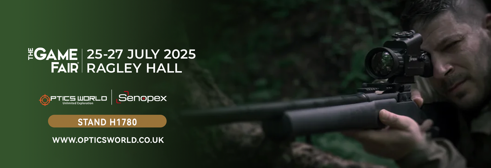 2025 GAME FAIR Optics World UK Senopex