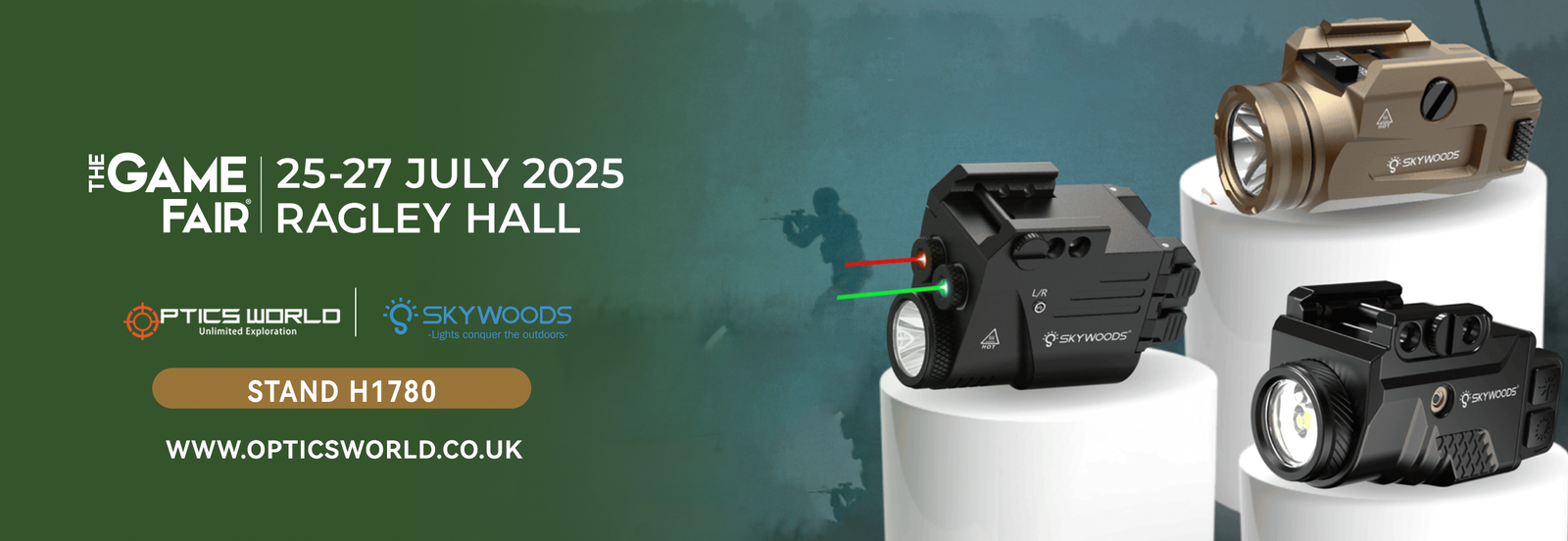 2025 GAME FAIR Optics World UK Skywoods