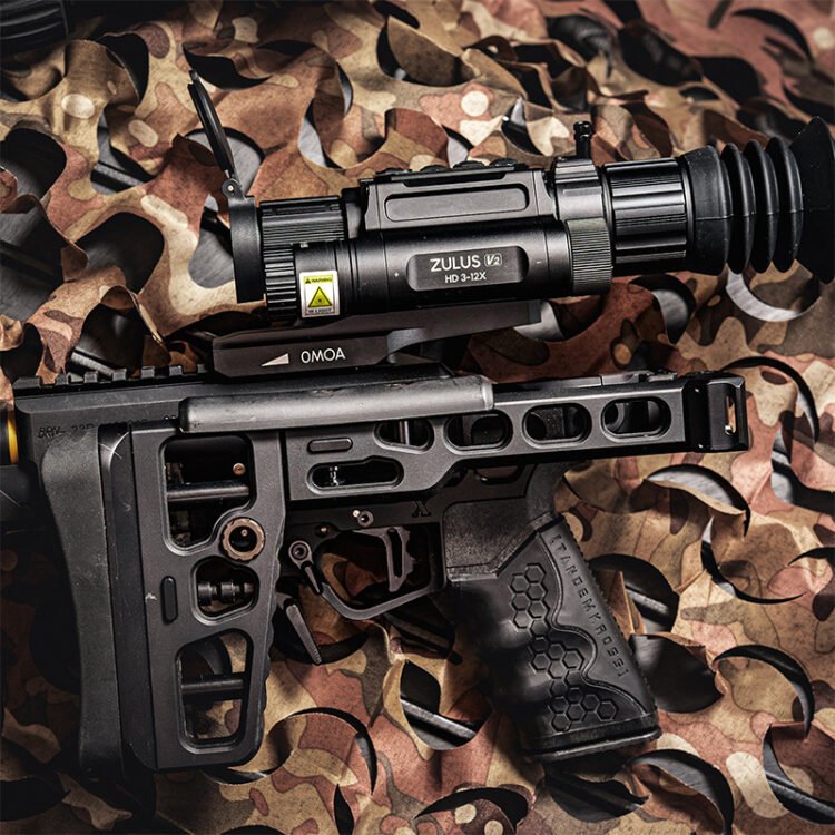 DNT ZULUS HD V2 3-12X Digital Night Vision Rifle Scope