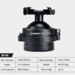 SUNWAYFOTO IB-65 Heavy Duty Tipod Ball Head