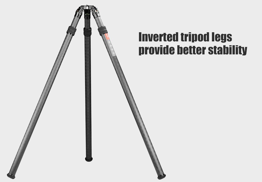 SUNWAYFOTO T4020CMLI Tripod Carbon Fiber