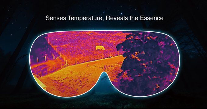 UTRACK C3000H The Ultimate Thermal AR Glasses for Hunter