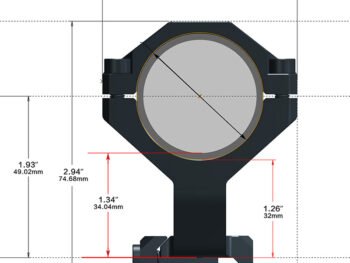 DiscoveryOPT Multi-Compatible Cantilever Scope Mount