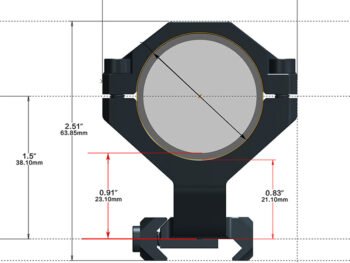 DiscoveryOPT Multi-Compatible Cantilever Scope Mount