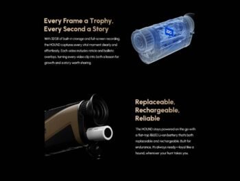 DNT Optics HOUND H325R Ballistic Thermal Monocular